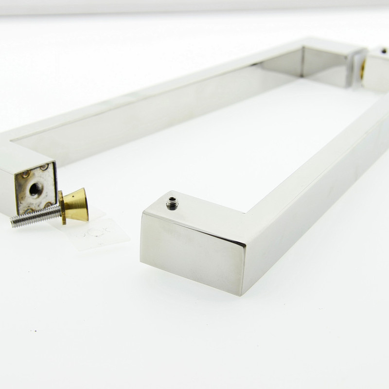 Ручка для скляних дверей ( НЛ010 ) 275 мм Нержавіюча сталь