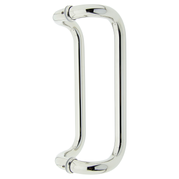 Ручка для скляних дверей ( НЛ015 ) 300 мм Нержавіюча сталь