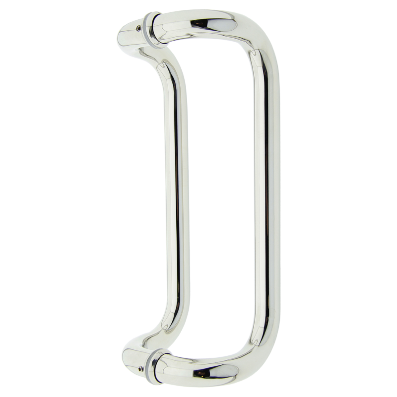 Ручка для скляних дверей ( НЛ015 ) 300 мм Нержавіюча сталь