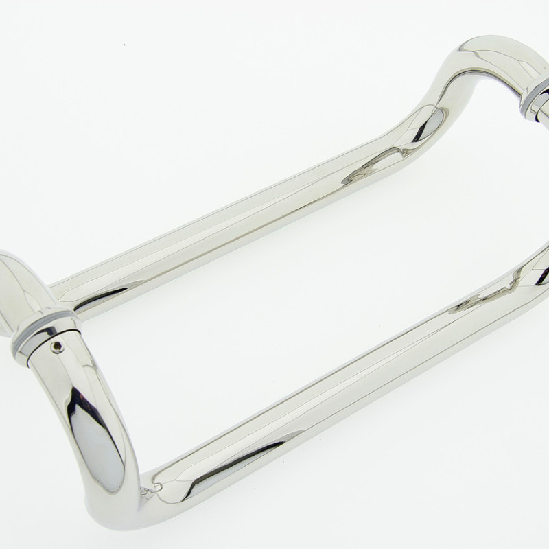 Ручка для скляних дверей ( НЛ015 ) 300 мм Нержавіюча сталь