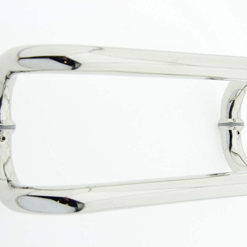 Ручка для скляних дверей ( НЛ015 ) 300 мм Нержавіюча сталь