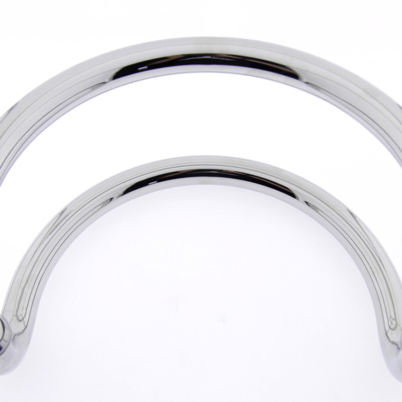 Ручка для скляних дверей ( НЛ014 ) полірована нержавіюча сталь Ø25 мм, 275мм