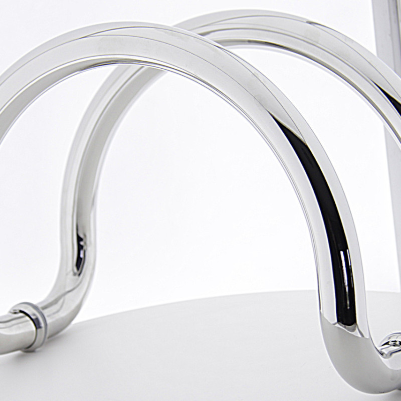 Ручка для скляних дверей ( НЛ014 ) полірована нержавіюча сталь Ø25 мм, 275мм