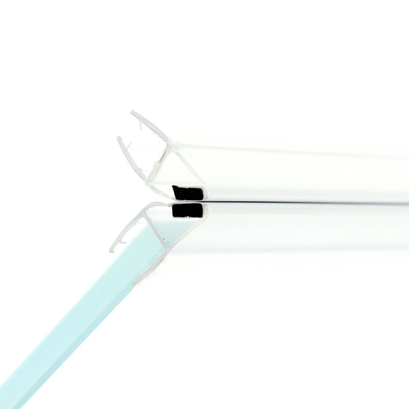 Магнітний ущільнювач для душової кабіни, прозорий (МС0825КЛ) завдовжки 2,5 м