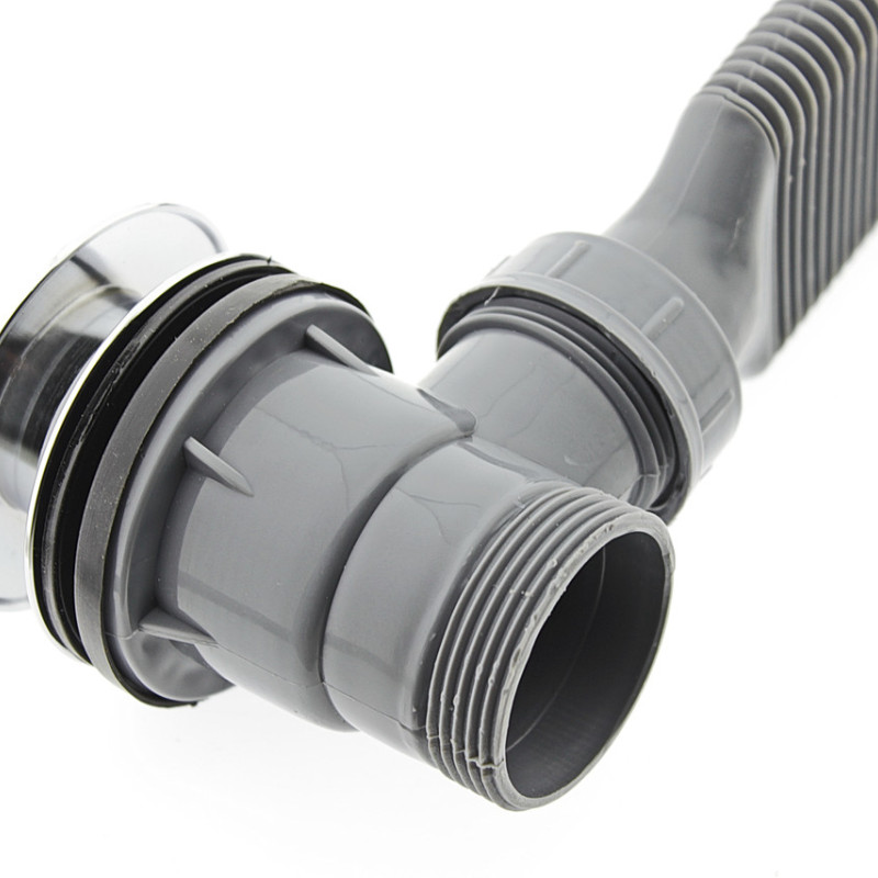 Сифон для ванної з переливом (ПАС 065)