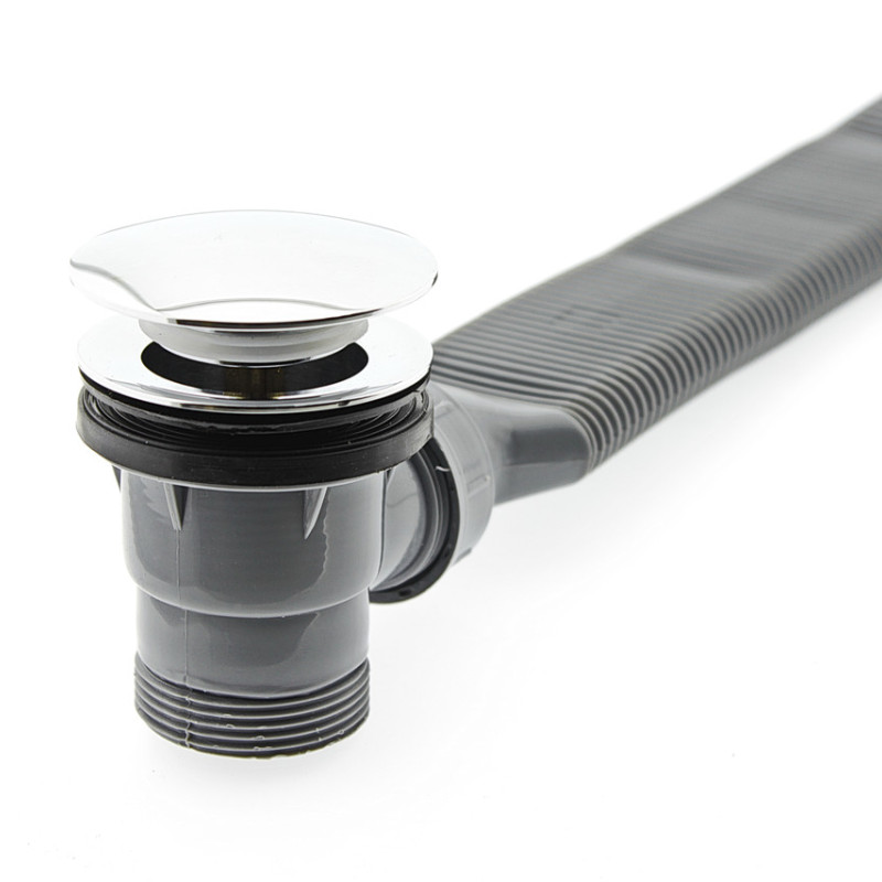 Сифон для ванної з переливом (ПАС 065)