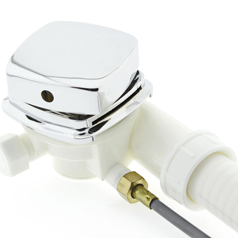 Сифон для ванни з переливом ( ПАС 01 )