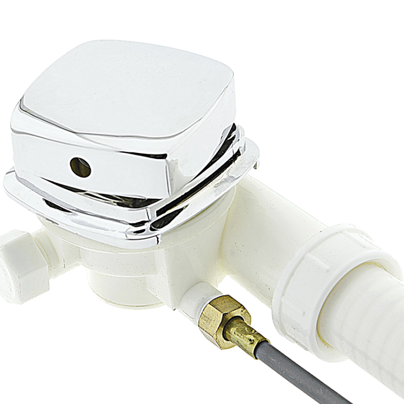 Сифон для ванни з переливом ( ПАС 01 )