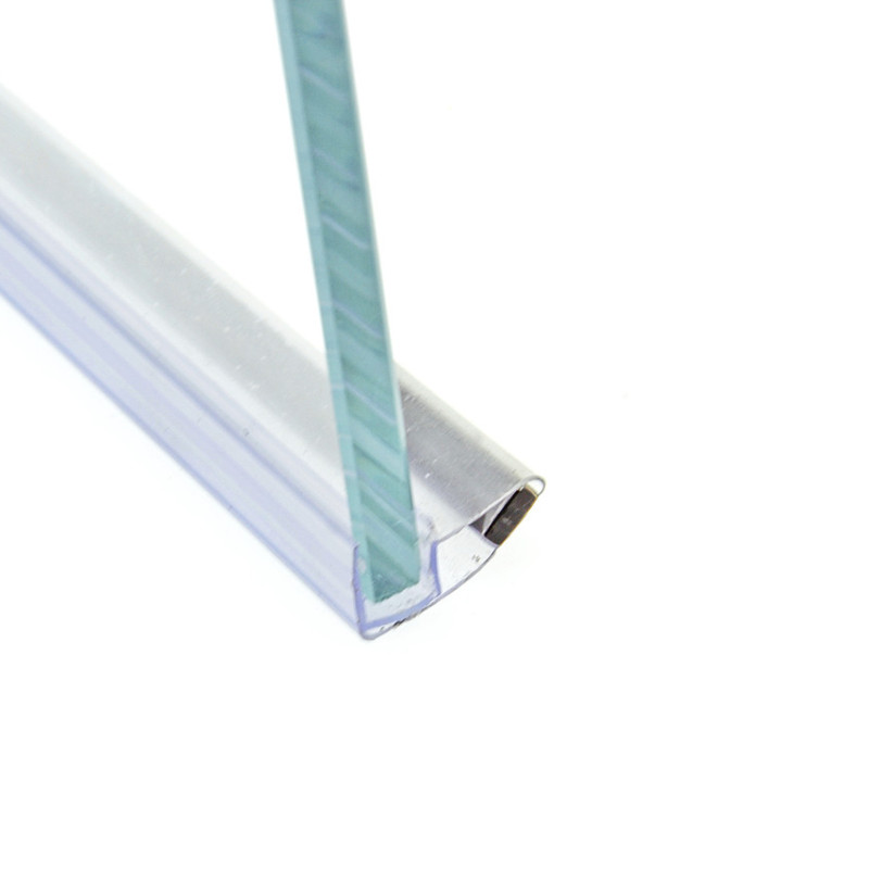 Магнітний ущільнювач для душової кабіни, магніт з боку, з виносом ( МСГ ) довжиною 2 м