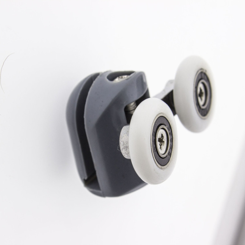 Ролики для душової кабіни подвійні верхні сірі ( В-43 С ) 26 мм.