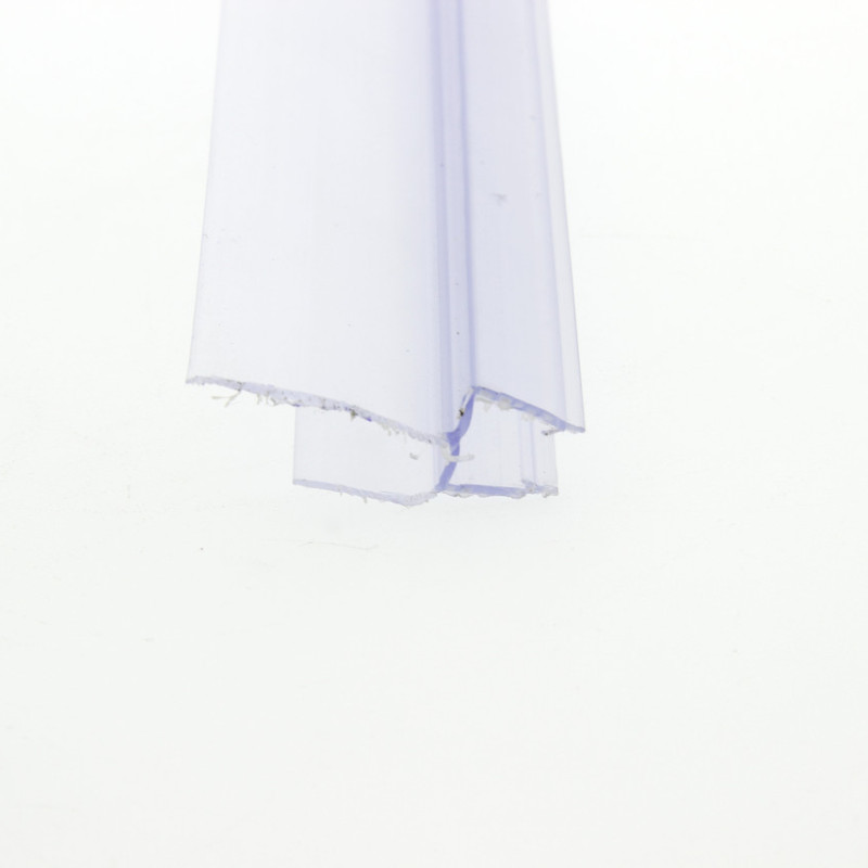 Ущільнювач для душової кабіни, нижній (ФС06CC КЛ) прозорий 8 мм.