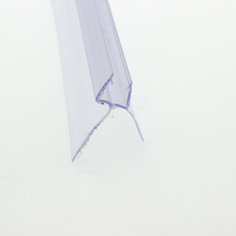 Ущільнювач для душової кабіни, нижній (ФС06CC КЛ) прозорий 8 мм.