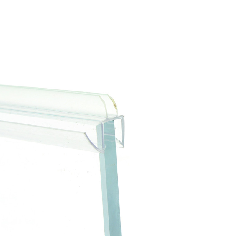 Ущільнювачі для душових кабін, нижні (ФС06Е) з двома віями 8 мм.