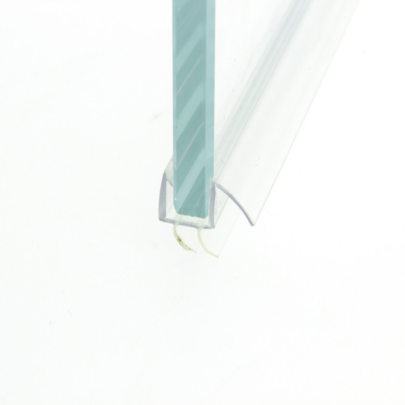 Ущільнювачі для душових кабін, нижні (ФС06Е) з двома віями 8 мм.