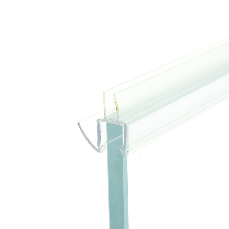 Ущільнювачі для душових кабін, нижні (ФС06Е) з двома віями 10 мм.