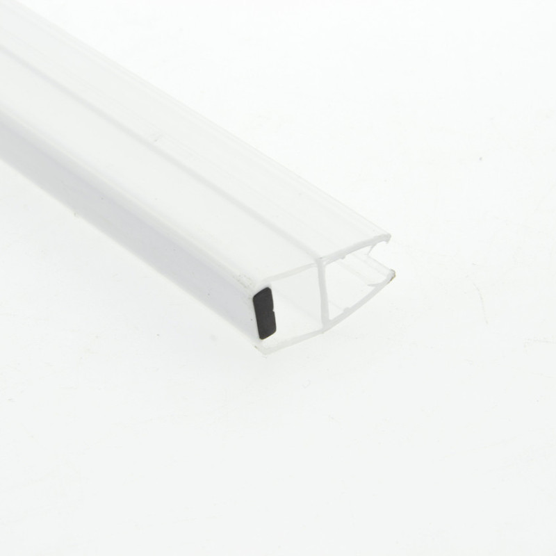 Магнітний ущільнювач для душової кабіни, прямий ( МС ПР ) довжиною 2 м 8 мм.