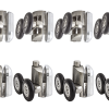 Ролики для душових кабін, з неіржавкої сталі. Комплект (Н43ДС)