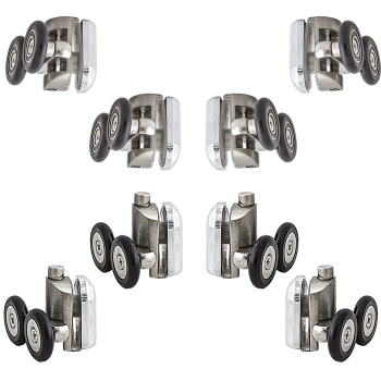 Ролики для душових кабін, з неіржавкої сталі. Комплект (Н43ДС) 26 мм.