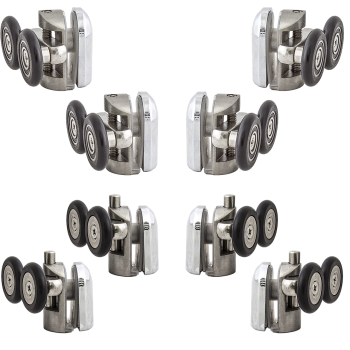 Ролики для душових кабін, з неіржавкої сталі. Комплект ( Н43ХС )