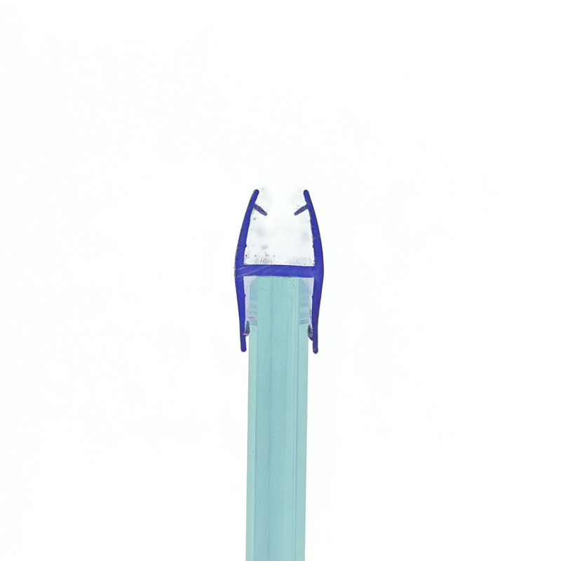 З'єднувач скла душової кабіни (ФС03Д) Н-подібний 8 мм.