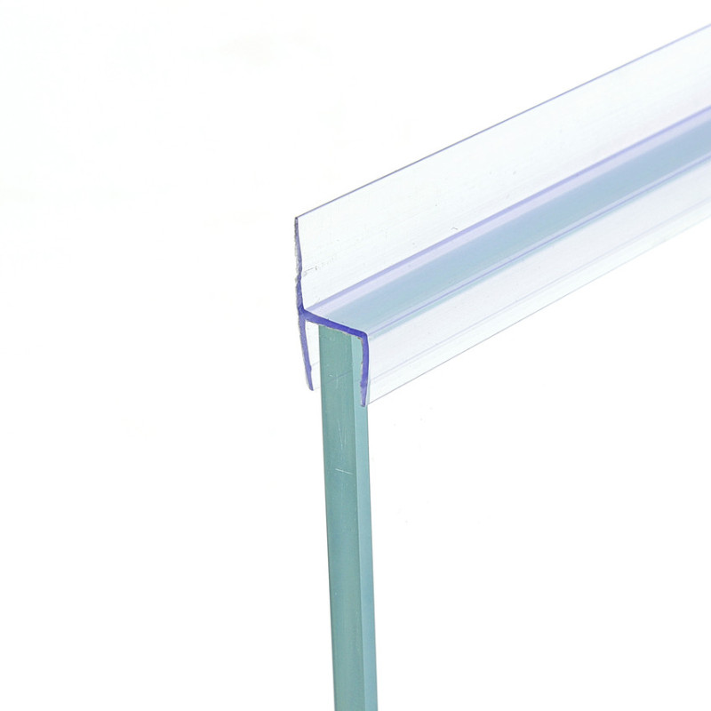 Ущільнювач для скла, (ФС03А) жорстка вії. 8 мм.