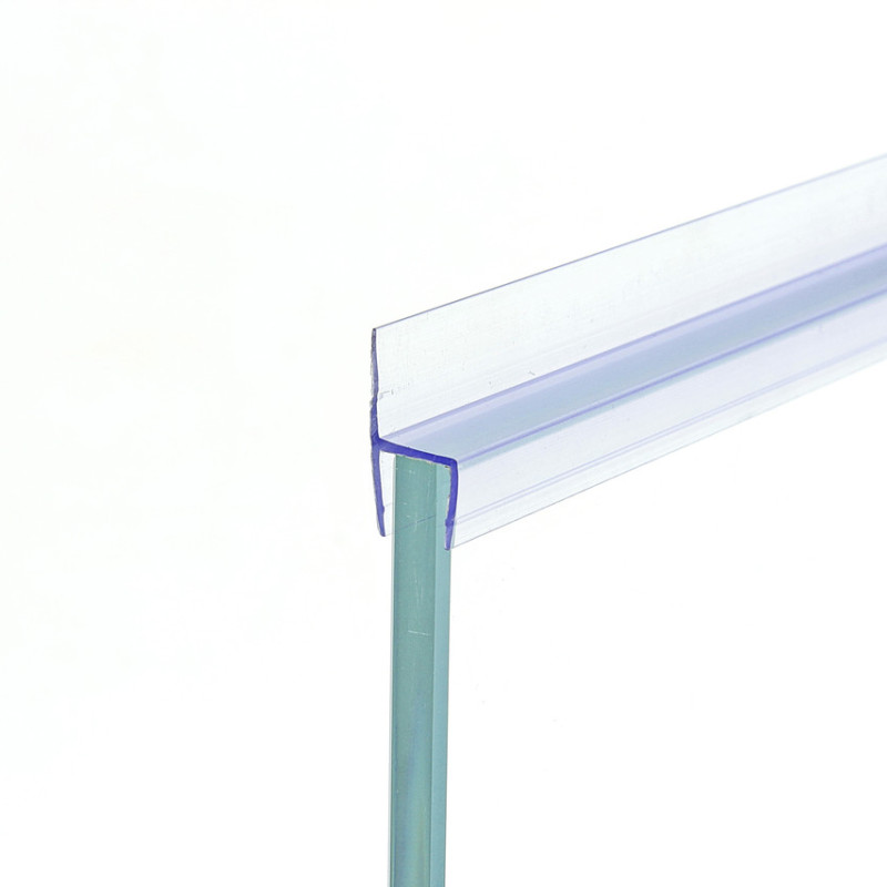 Ущільнювач для скла, (ФС03А) жорстка вії. 10 мм.