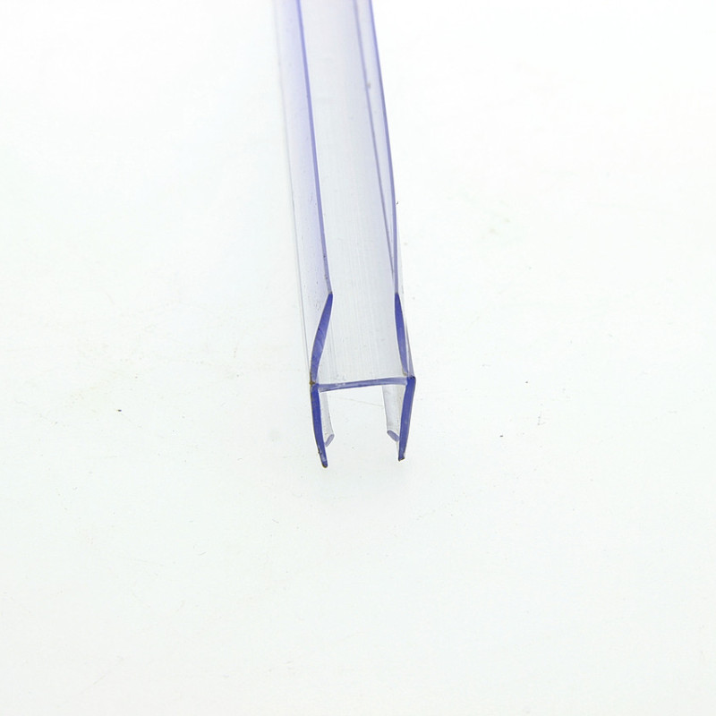 Ущільнювач для скляних дверей  (ФС03С) Н-подібний 8 мм.