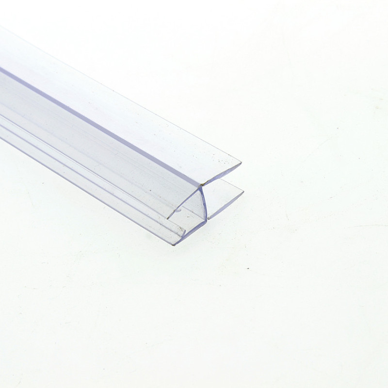 Ущільнювач для скляних дверей  (ФС03С) Н-подібний 10 мм.