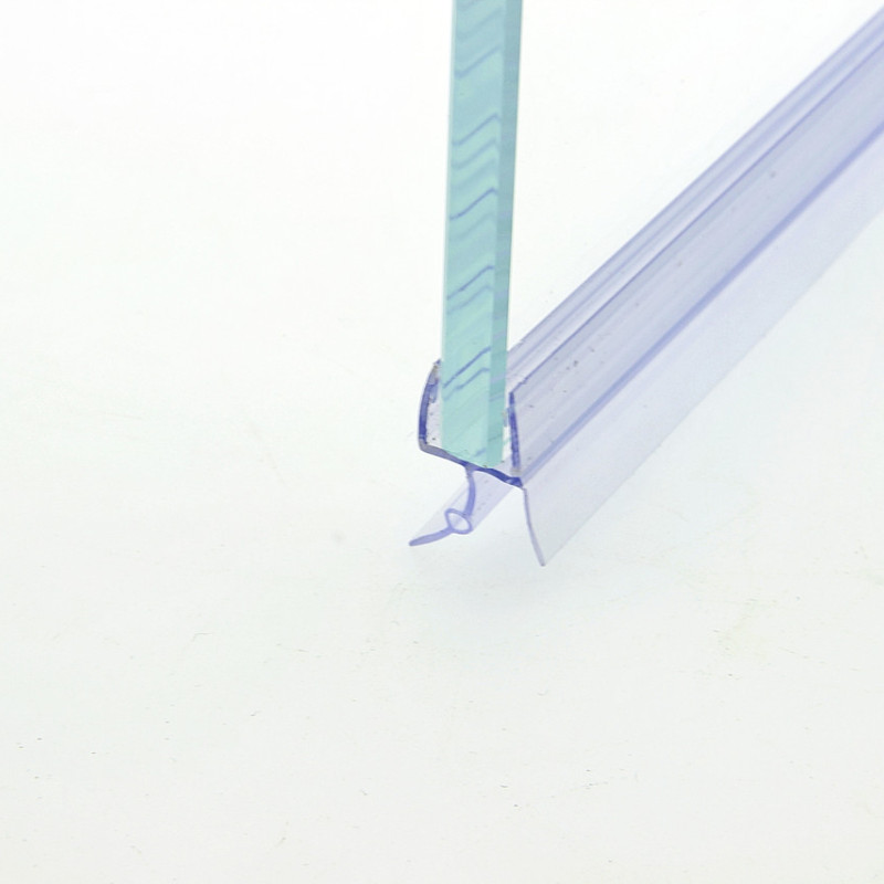 Ущільнювач для душової кабіни, нижній (ФС06А) 8 мм.