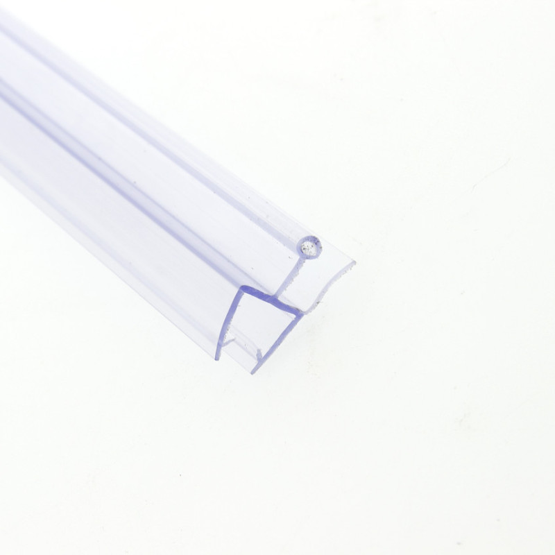 Ущільнювач для дверей душової кабіни, нижній (ФС06) довжина 2 м. 10 мм.