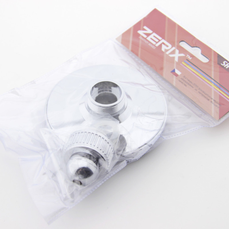 Верхній душ на шарнірі діаметром 100 мм. Хром, пластик