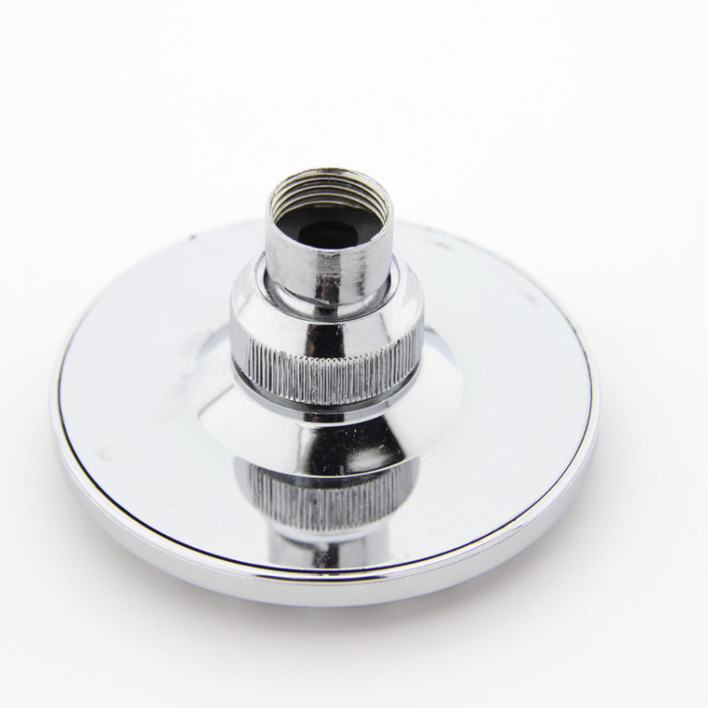 Верхній душ на шарнірі діаметром 100 мм. Хром, пластик