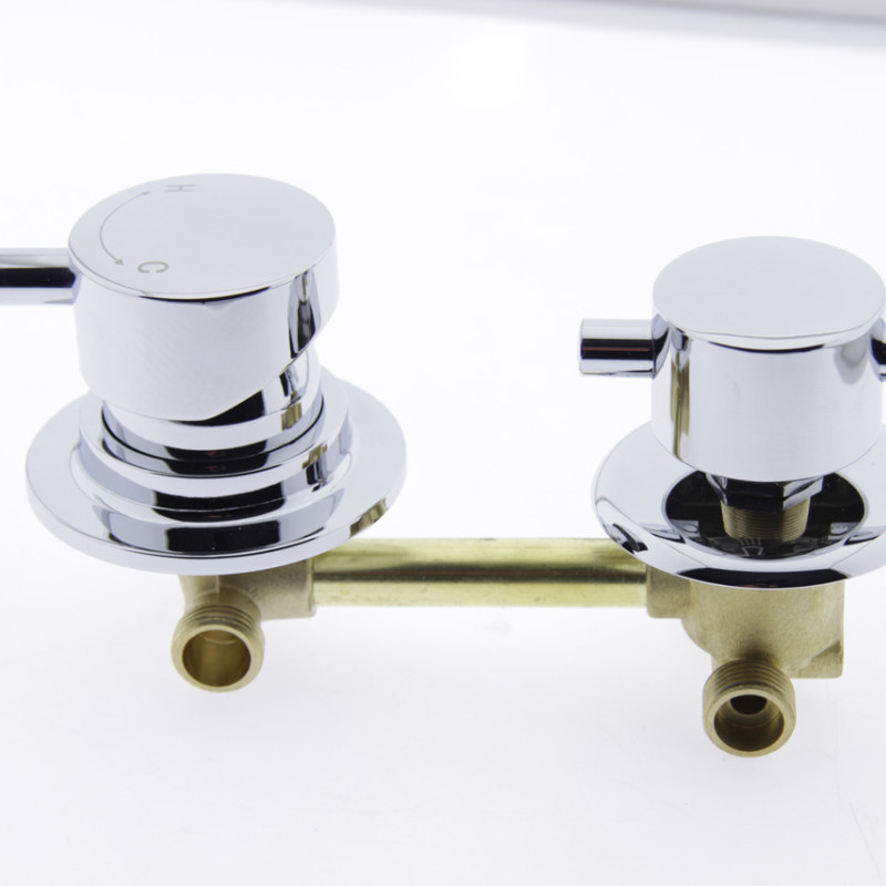 Змішувач для душової кабіни ( Г-2\12 ) на два положення під гайку у стійку душової кабіни