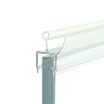 Ущільнювач для дверей душової кабіни, прозорий (ФС0608 22 КЛ) довжина 2,2 м.