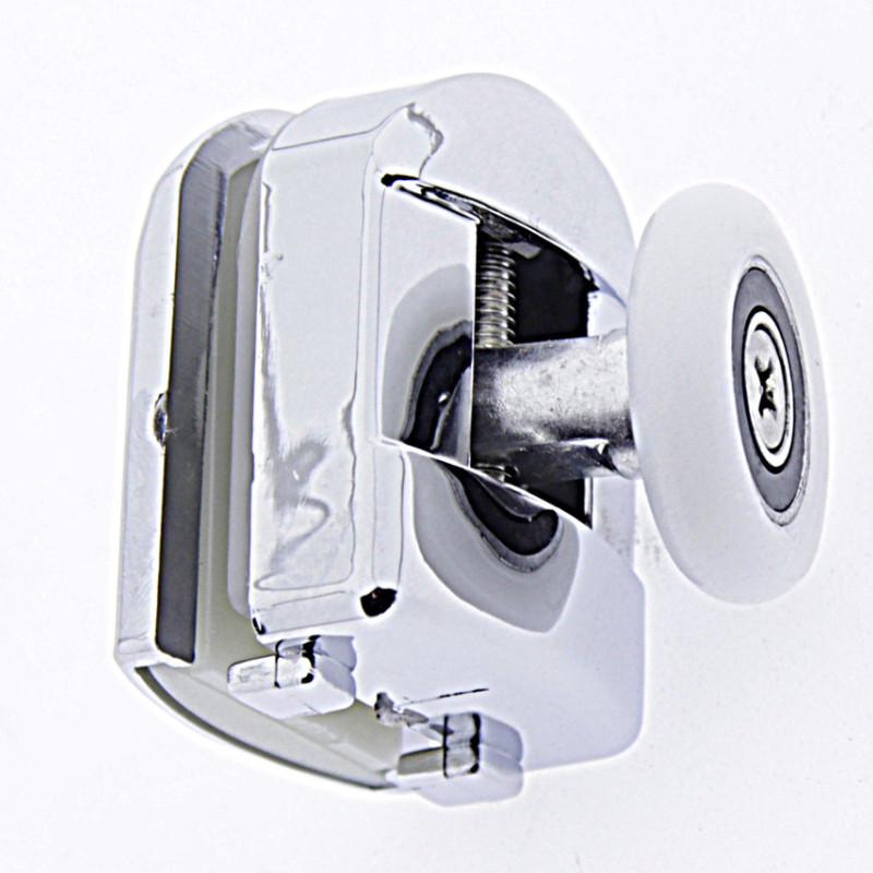 Ролики для душової кабины верхний, хромированный, одинарный, (В-902 В) 23 мм.