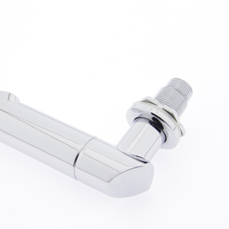 Вилив на борт ванни, водоспад, для гідромасажної ванни, з горизонтальним кріпленням на борт ванни