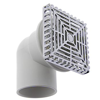 Водозаборник для гідромасажної ванни квадратний ( ВЗ04 )