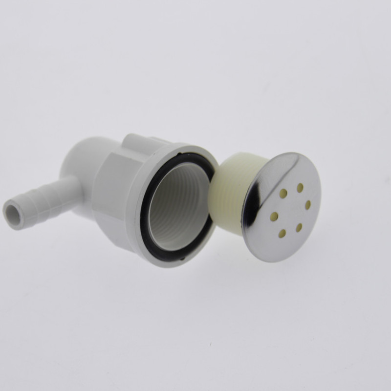 Форсунка аеромассажна з накладкою з нержавіючої сталі  ( АД 6001 )