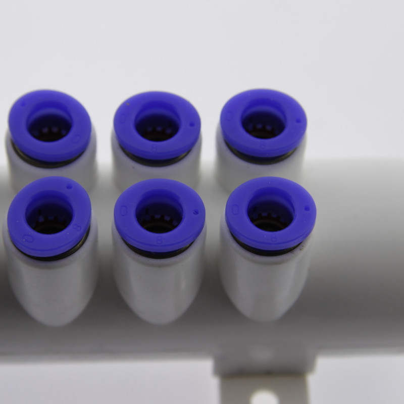 Колектор для шланг 8 мм. з системою быстрого разьеднання, на 12 пыдключень, підключення 32 мм. ( АМ 05 )