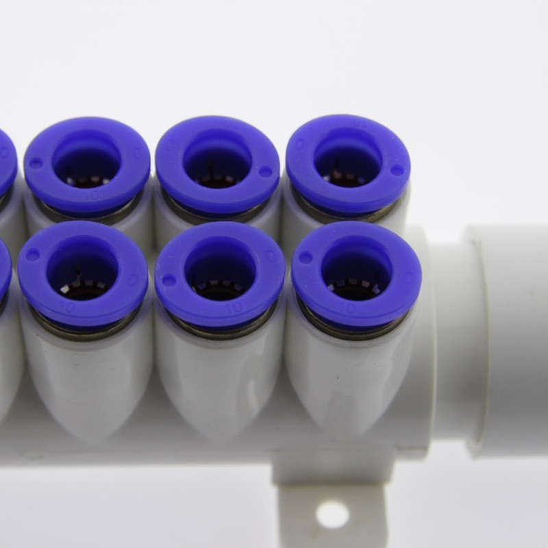 Колектор для шланг 8 мм. з системою быстрого разьеднання, на 12 пыдключень, підключення 32 мм. ( АМ 05 )