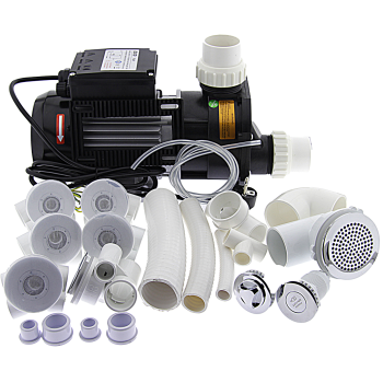 Комплект для гідромасажу на 6 форсунок з потужністю насоса 1100w (СЕТ-024 Г)