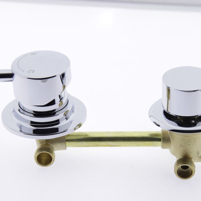 Змішувач для душової кабіни ( Г-2\14 ) на два положення під гайку у стійку душової кабіни