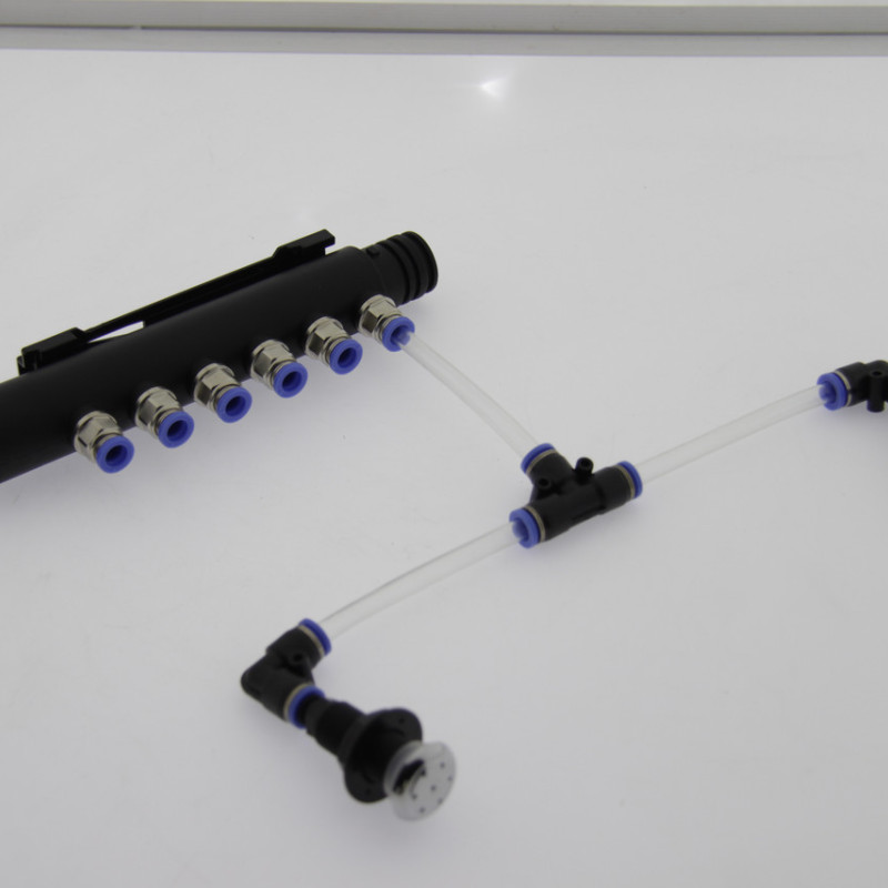 Комплект для аеромасажу на 12 пластикових форсунок з потужністю компресора 700w (СЕТ-02А)