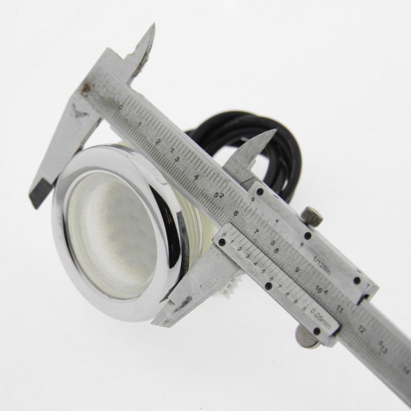 Комплект із 4 ламп для підсвічування води, водонепроникні з блоком живлення та кнопкою ( Хромотерапія)