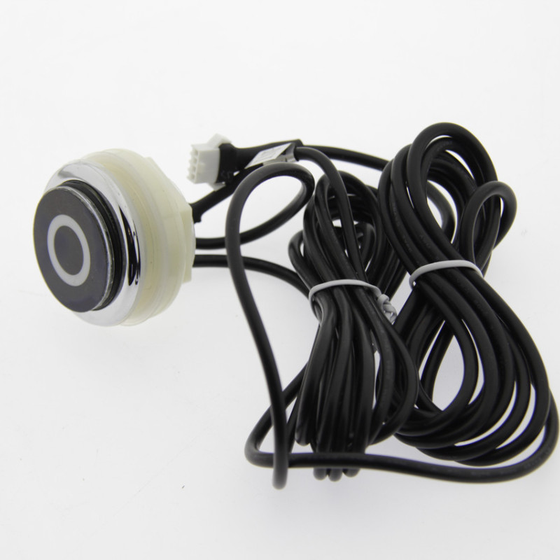 Комплект із 4 ламп для підсвічування води, водонепроникні з блоком живлення та кнопкою ( Хромотерапія)