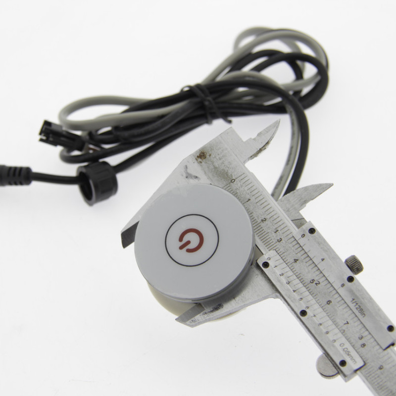 Комплект з 10 ламп для підсвічування води, водонепроникні з блоком живлення та кнопкою ( Хромотерапія)