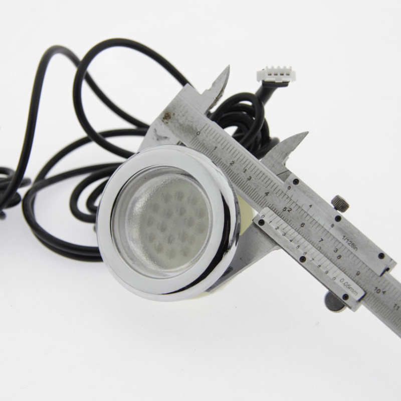 Лампа для підсвічування води, водонепроникна з блоком живлення і кнопкою (Громотерапія)