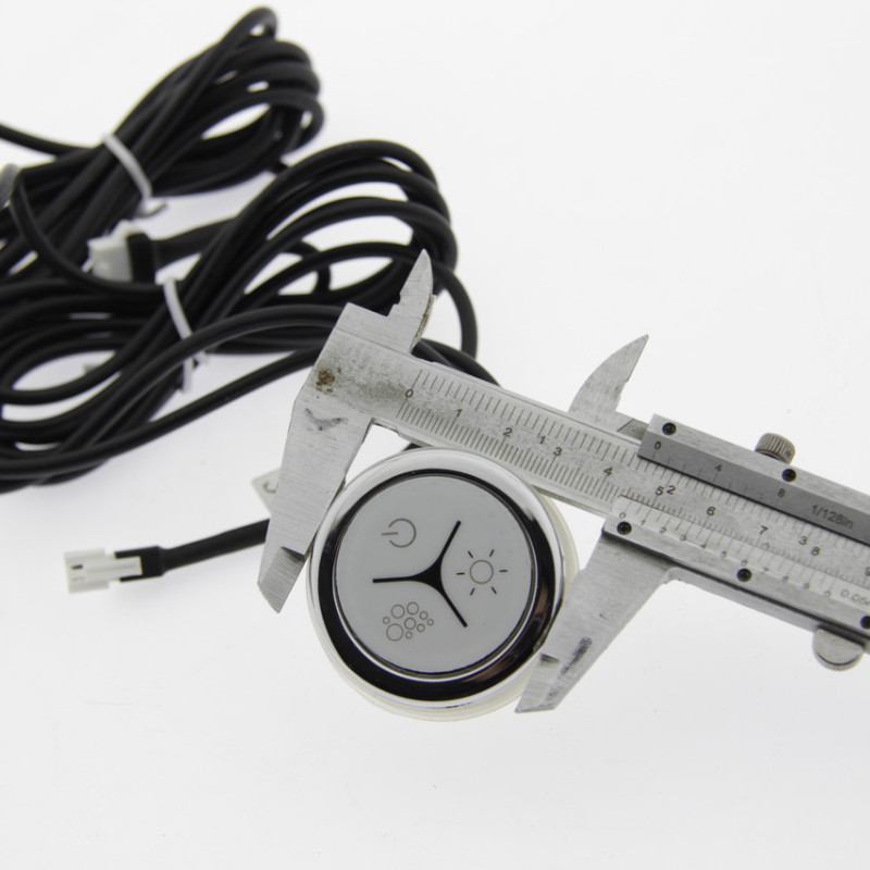 Лампа для підсвічування води, водонепроникна з блоком живлення і кнопкою (Громотерапія)