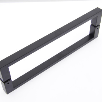 Ручка для стеклянной двери ( Н-5230 ) Черная ( 300 мм. )