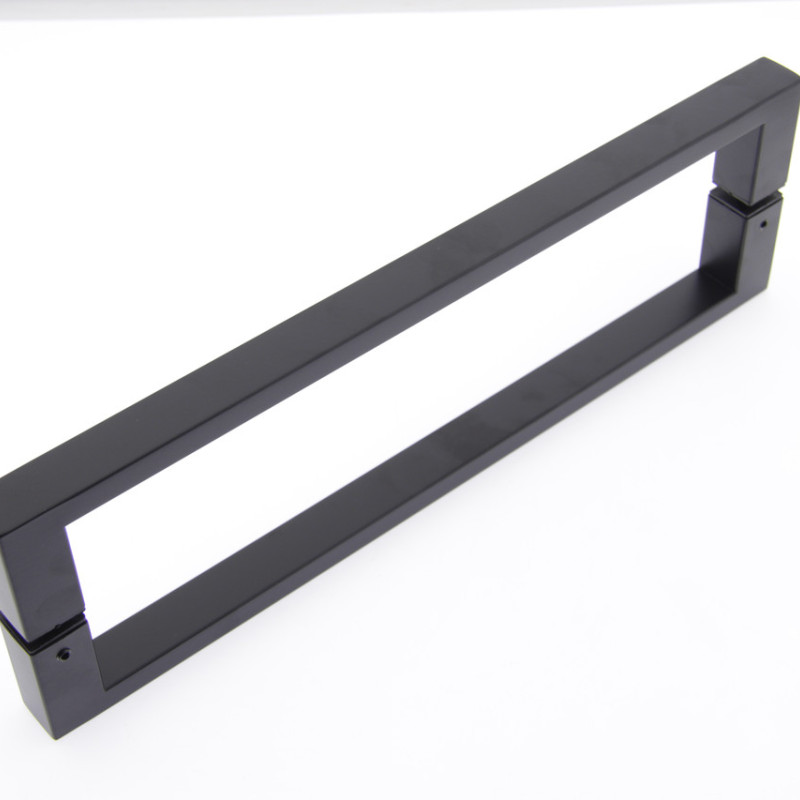 Ручка для стеклянной двери ( Н-5230 ) Черная ( 300 мм. )